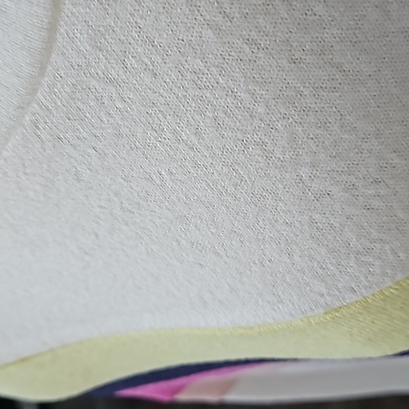 Maurices Off-White Knit Long Sleeve Multicolored Stripe Shirt NWT - Picture 11 of 15